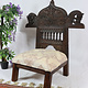 Pida Lower Coffee Chair horse Nuristan