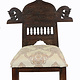 Pida Lower Coffee Chair horse Nuristan