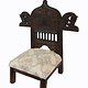 Pida Lower Coffee Chair horse Nuristan