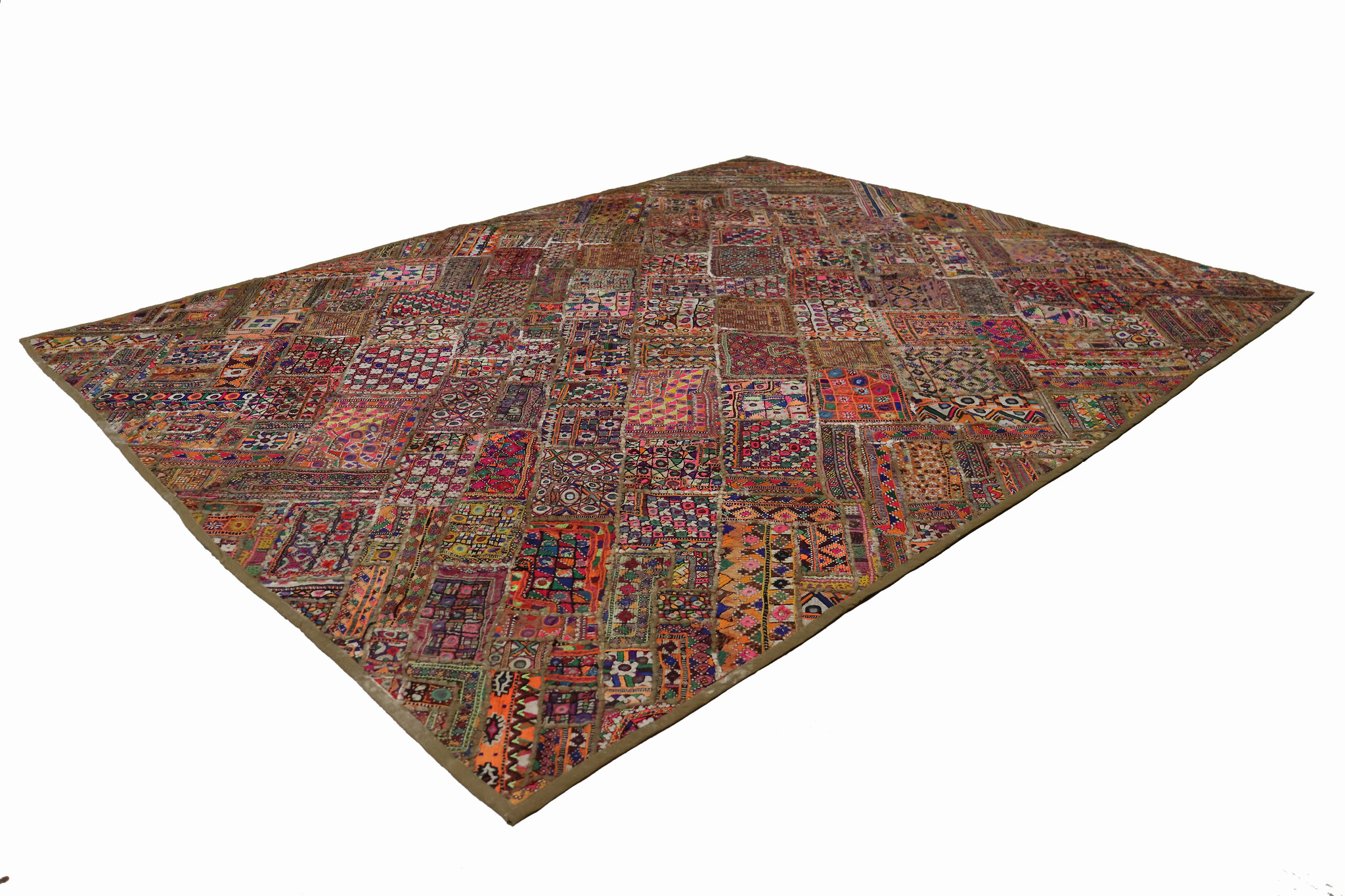 235x185 cm  Vintage Bohemian oriental  Patchwork wall hanging No:22/1