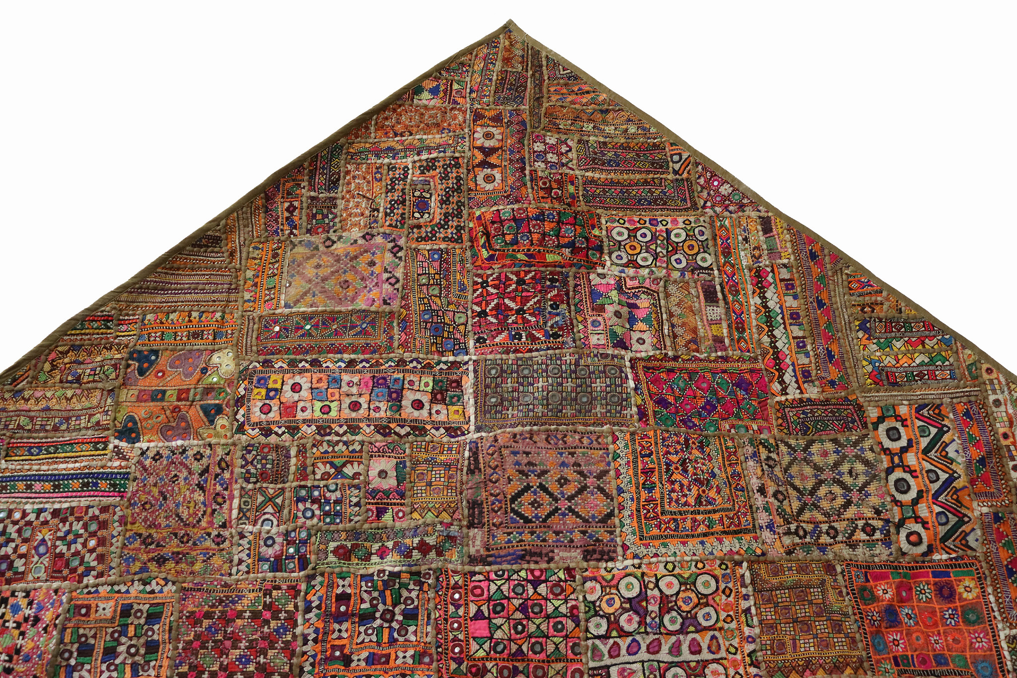 235x185 cm  Vintage Bohemian oriental  Patchwork wall hanging No:22/1