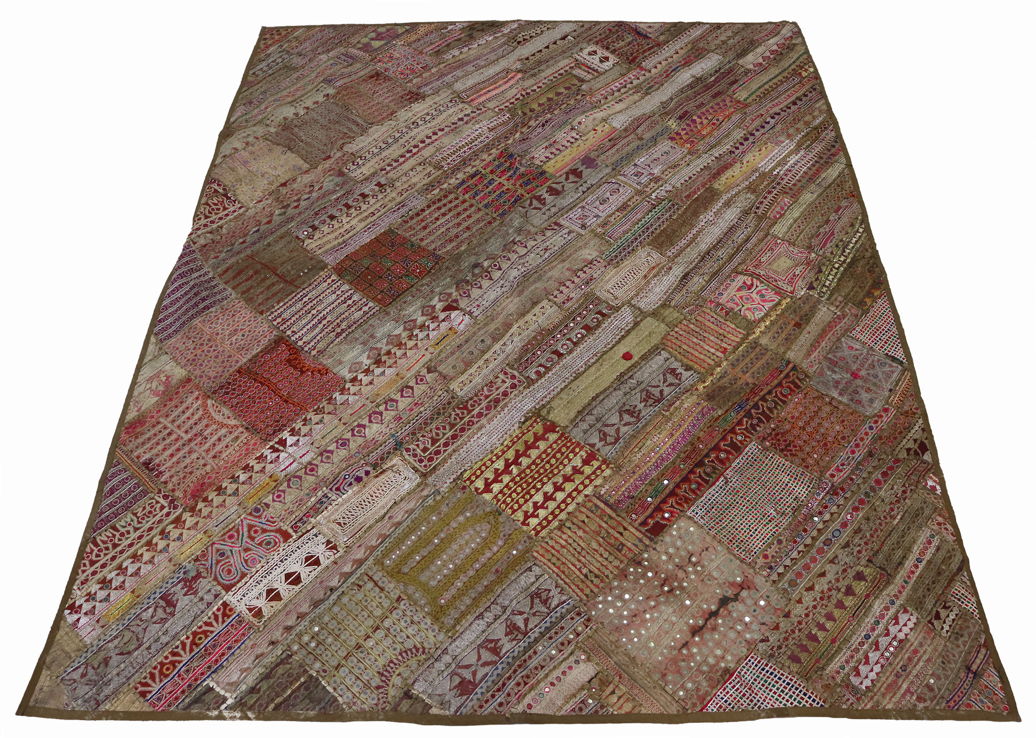 235x185 cm Vintage Bohemian orientalische  Patchwork Wandbehang Nr:22/2