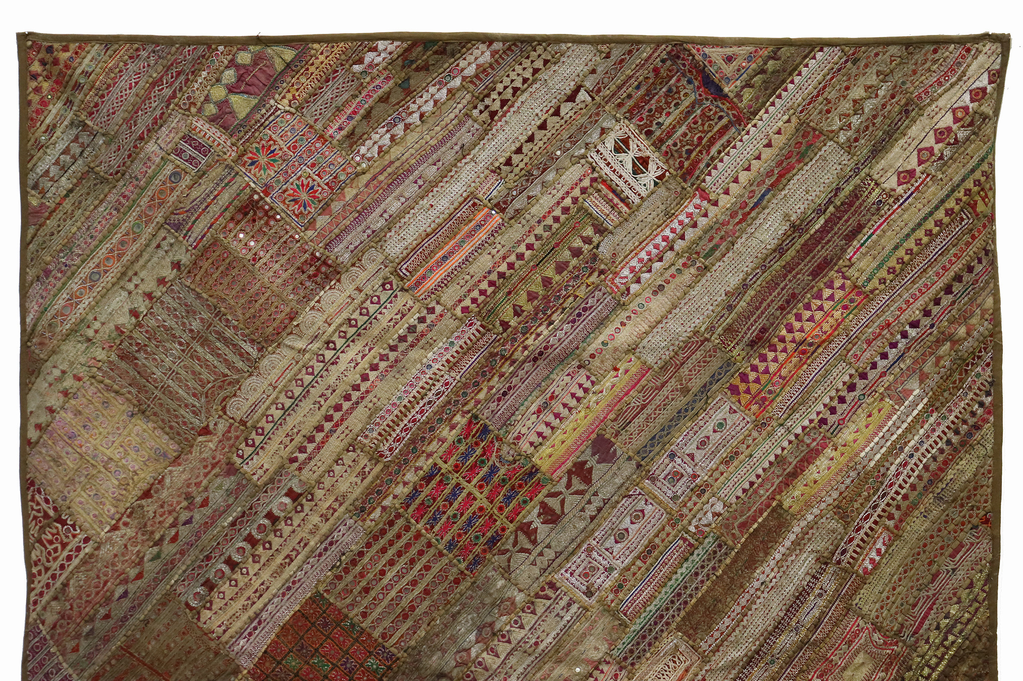 235x185 cm  Vintage Bohemian oriental  Patchwork wall hanging No:22/ 2