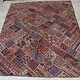 235x185 cm  Vintage Bohemian oriental  Patchwork wall hanging No:22/ 4