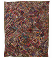 235x185 cm  Vintage Bohemian oriental  Patchwork wall hanging No:22/ 4