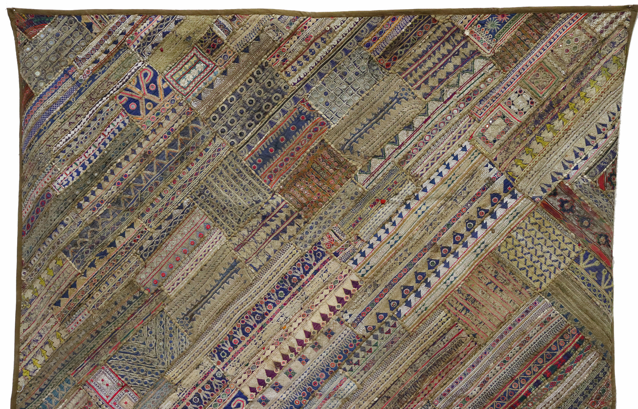 235x185 cm  Vintage Bohemian oriental  Patchwork wall hanging No:22/ 6