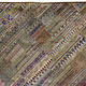 235x185 cm Vintage Bohemian orientalische  Patchwork Wandbehang Nr:22/ 6