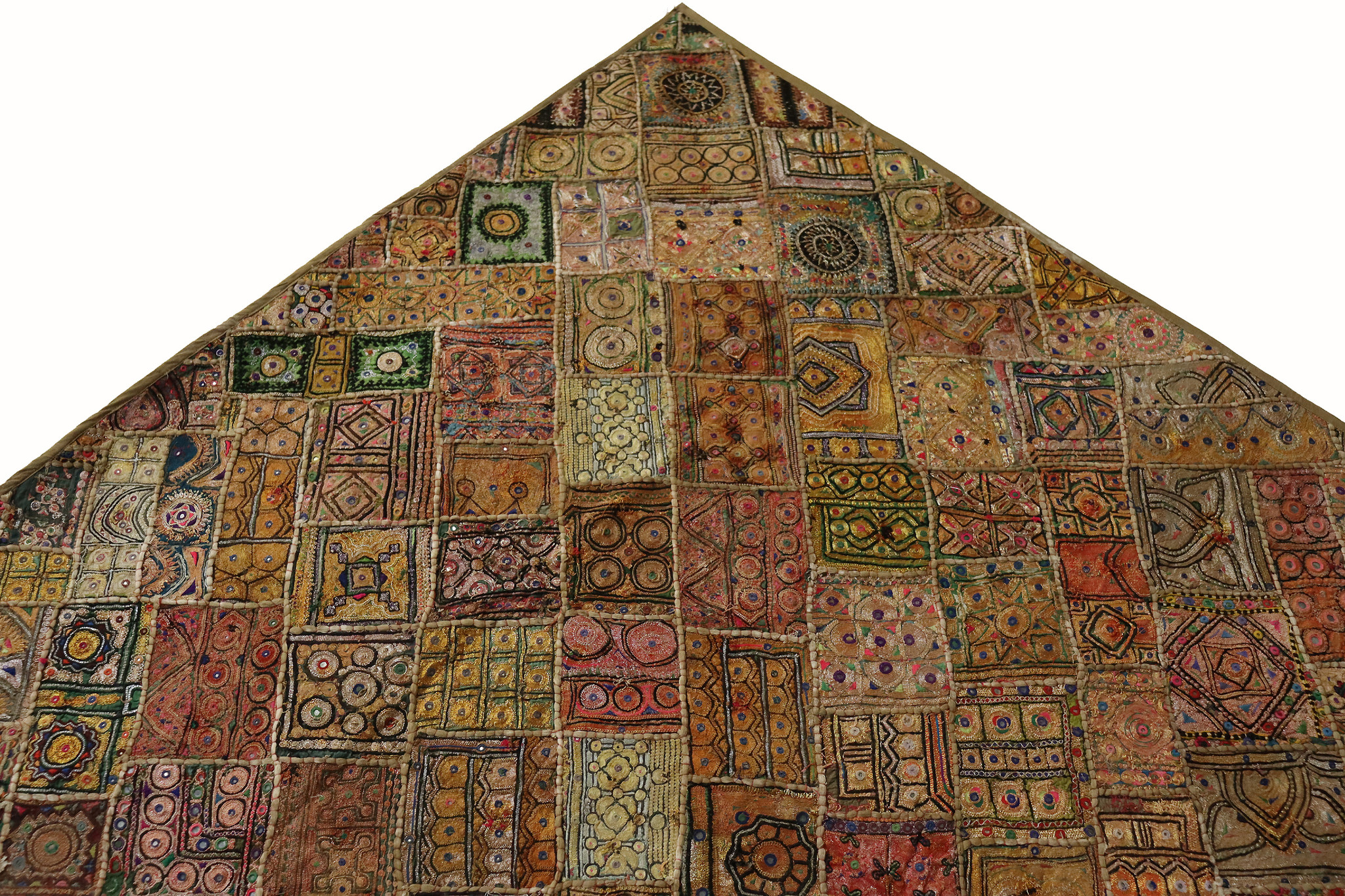 235x185 cm Vintage Bohemian orientalische  Patchwork Wandbehang Nr:22/ 7