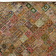 235x185 cm Vintage Bohemian orientalische  Patchwork Wandbehang Nr:22/ 7