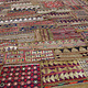 235x185 cm  Vintage Bohemian oriental  Patchwork wall hanging No:22/  9