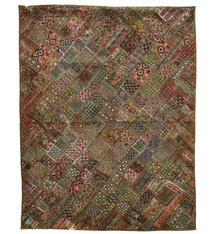 235x185 cm  Vintage Bohemian oriental  Patchwork wall hanging No:22/  10