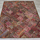 235x185 cm  Vintage Bohemian oriental  Patchwork wall hanging No:22/  11