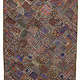 235x185 cm Vintage Bohemian orientalische  Patchwork Wandbehang Nr:22/  12