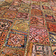 235x185 cm  Vintage Bohemian oriental  Patchwork wall hanging No:22/  14