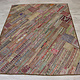 235x185 cm  Vintage Bohemian oriental  Patchwork wall hanging No:22/  15