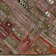 235x185 cm  Vintage Bohemian oriental  Patchwork wall hanging No:22/ 18
