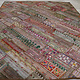 235x185 cm Vintage Bohemian orientalische  Patchwork Wandbehang Nr:22/  18