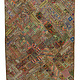 235x185 cm  Vintage Bohemian oriental  Patchwork wall hanging No:22/ 19