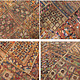 175x98 cm Vintage Bohemian orientalische  Patchwork Wandbehang Nr:22/25