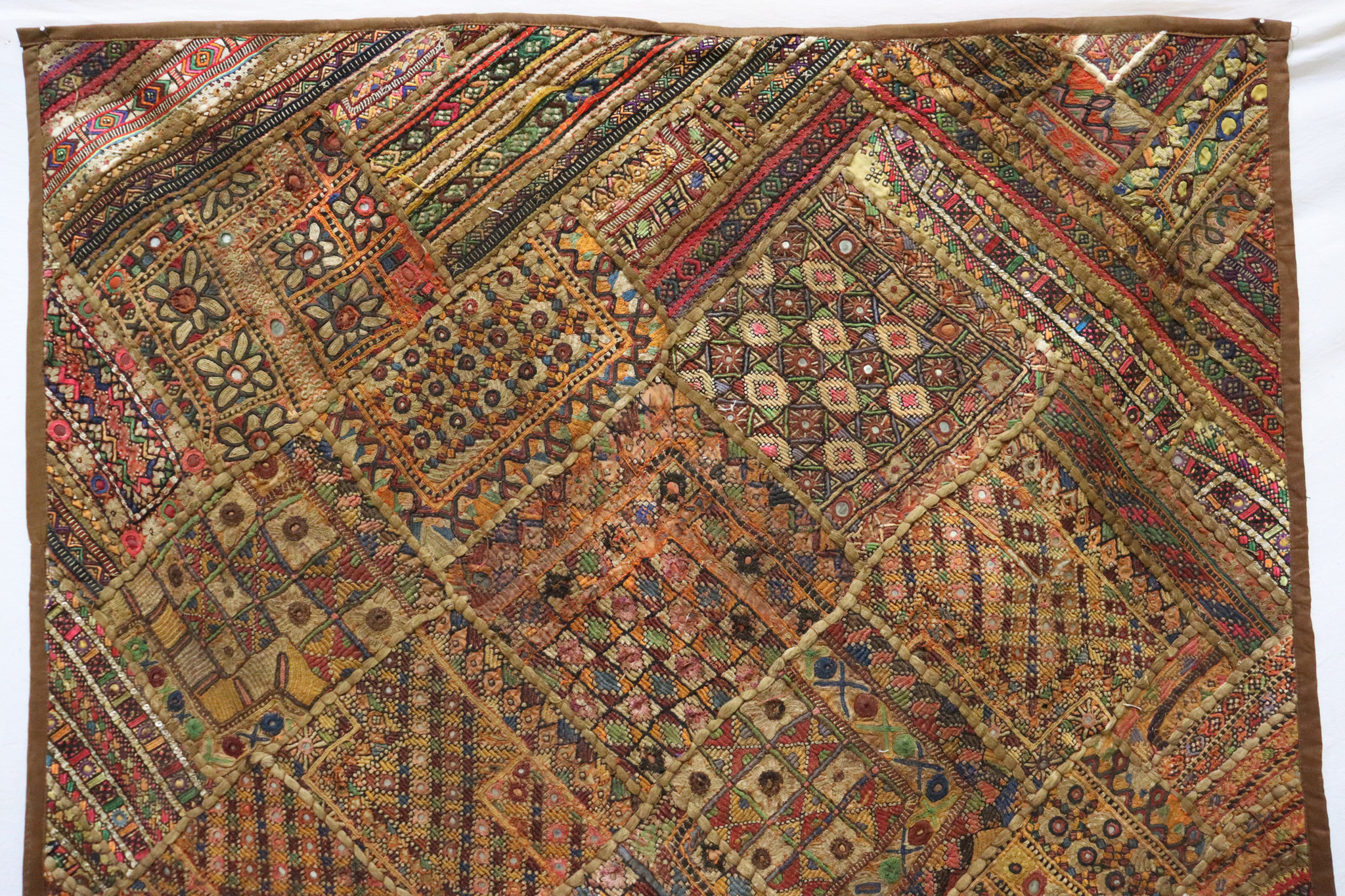 175x98 cm Vintage Bohemian orientalische  Patchwork Wandbehang Nr:22/25