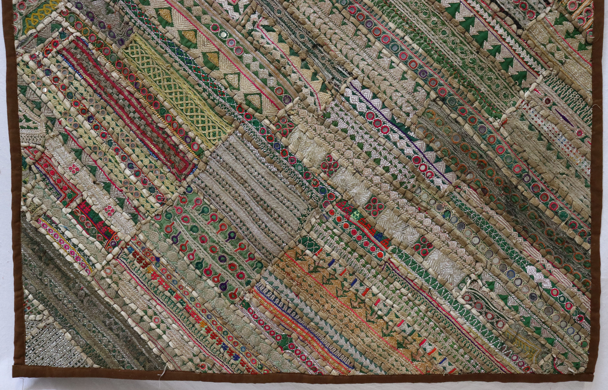 175x98 cm Vintage Bohemian orientalische  Patchwork Wandbehang Nr:22/ 27