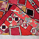 175x130 cm Antique Uzbek tribal silk Hand Sewn Embroidered Lakai Patchwork No:UZ1