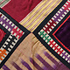 85x82 cm Antique Uzbek tribal silk Hand Sewn Embroidered Lakai Patchwork No:UZ3