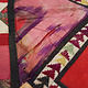 67x67 cm Antique Uzbek tribal silk Hand Sewn Embroidered Lakai Patchwork No:UZ4