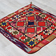 67x67 cm Antik Reich bestickte Lakai Stickerei Patchwork Wandbehang   Nr: UZ4