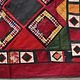 82x82 cm Antique Uzbek tribal silk Hand Sewn Embroidered Lakai Patchwork No:UZ6