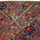 87x53  cm Antique Uzbek tribal silk Hand Sewn Embroidered Lakai Patchwork No: 28