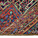 87x53  cm  Antik Reich bestickte Lakai Stickerei Patchwork Wandbehang   Nr:   28