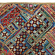 87x53  cm  Antik Reich bestickte Lakai Stickerei Patchwork Wandbehang   Nr: 29