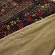 87x53  cm Antique Uzbek tribal silk Hand Sewn Embroidered Lakai Patchwork No:31