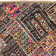 87x53  cm Antique Uzbek tribal silk Hand Sewn Embroidered Lakai Patchwork No:  32