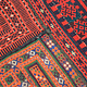 87x53  cm Antique Uzbek tribal silk Hand Sewn Embroidered Lakai Patchwork No: 37