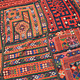 87x53  cm Antique Uzbek tribal silk Hand Sewn Embroidered Lakai Patchwork No: 37