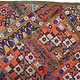 87x53  cm Antique Uzbek tribal silk Hand Sewn Embroidered Lakai Patchwork No:  41