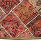 87x53  cm vintage  hand Embroidered Patchwork wall hanging No: GD35