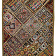 87x53  cm  Antik Reich bestickte  Stickerei Patchwork Wandbehang   Nr:  GD - 52