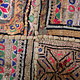 87x53  cm vintage  hand Embroidered Patchwork wall hanging No: GD - 52