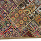 87x53  cm vintage  hand Embroidered Patchwork wall hanging No: GD - 52