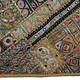 87x53  cm vintage  hand Embroidered Patchwork wall hanging No: GD - 54