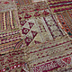 87x53  cm vintage  hand Embroidered Patchwork wall hanging No: GD -57