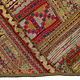 87x53  cm vintage  hand Embroidered Patchwork wall hanging No: GD -60