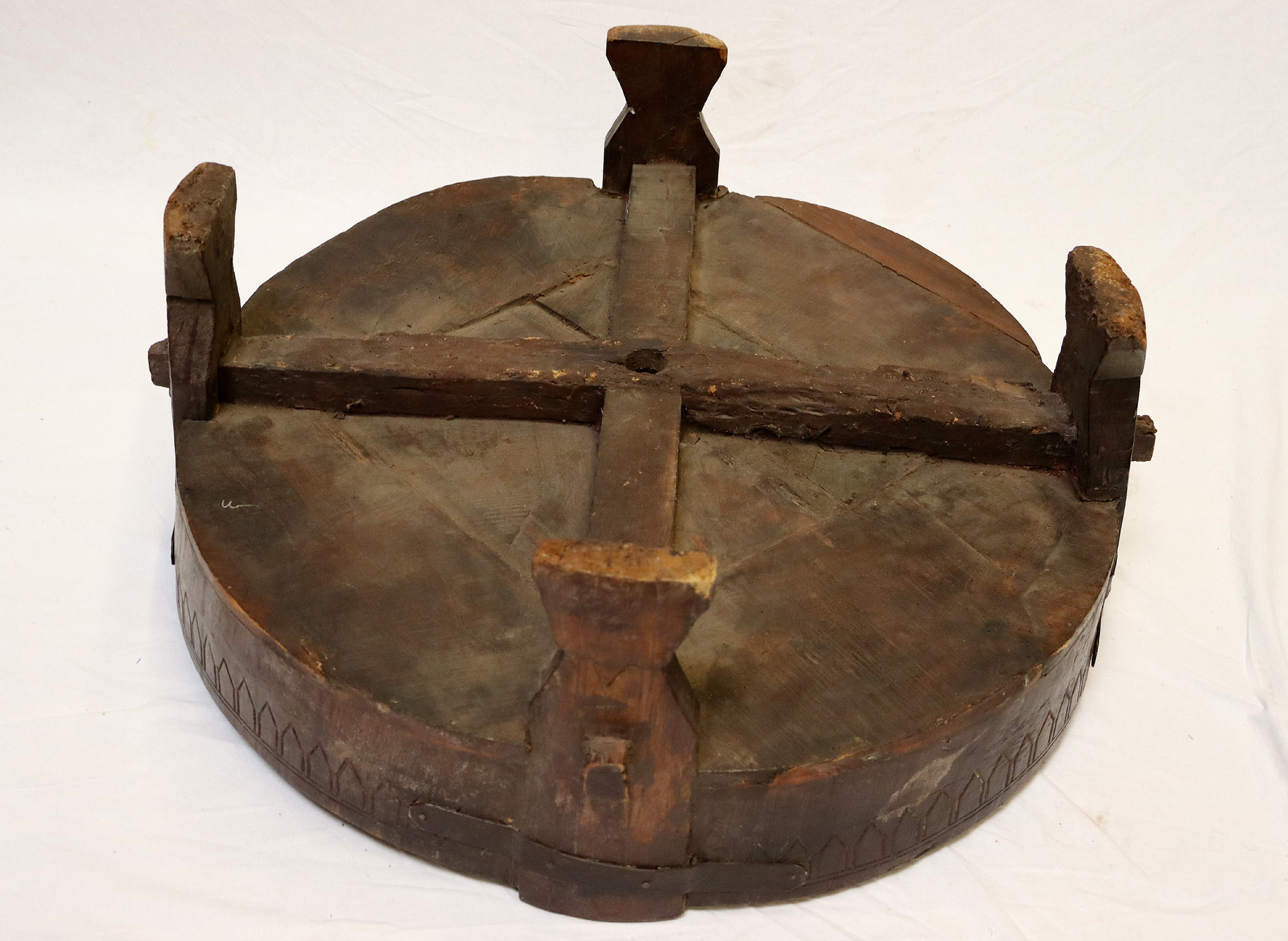 Indian Chakki Rice Mill - Late 19th Century Indian Chakki Rice Mill - Late 19th Century