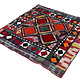 110x110 cm Antik Reich bestickte Lakai Stickerei Patchwork Wandbehang   Nr: UZ  - 10