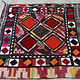 110x110 cm Antik Reich bestickte Lakai Stickerei Patchwork Wandbehang   Nr: UZ  - 10