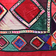 195x130 cm Antique Uzbek tribal silk Hand Sewn Embroidered Lakai Patchwork No:UZ  - 12