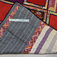 110x103 cm Antik Reich bestickte Lakai Stickerei Patchwork Wandbehang   Nr: UZ  - 14